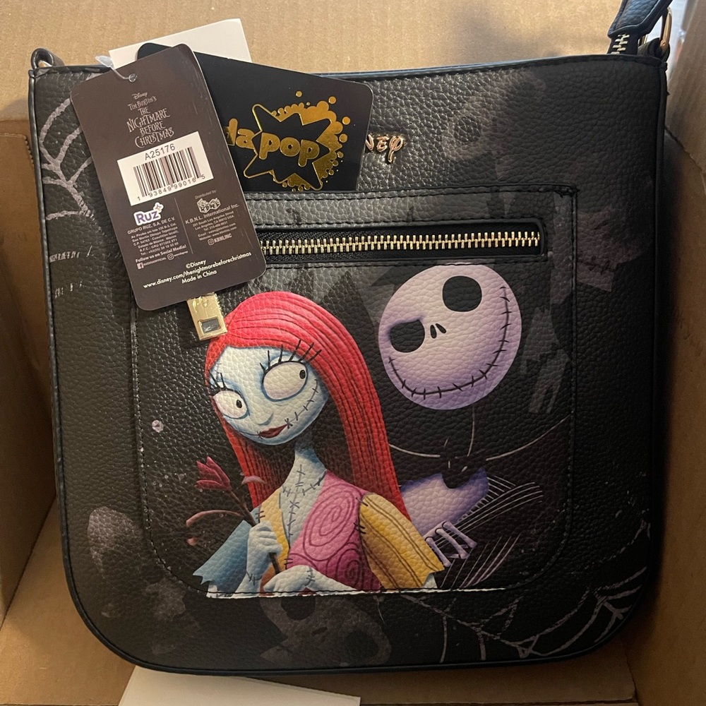 Disney jack and sally crossbody bag